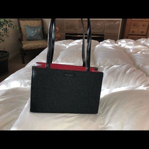 Kate Spade felt bag